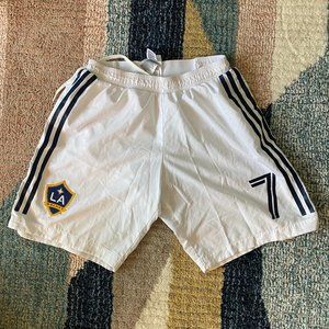 LA Galaxy Soccer Shorts (authentic player issued)